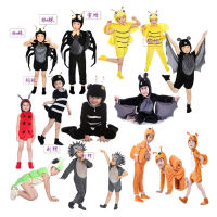 ? Popular Clothing Theme Store~ Childrens Day Group Performance Costume Kindergarten Insect Little Bee Ladybug Snail Ant Spider Bat Cos