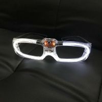 Lunettes à lumière LED clignotantes pour enfants et adultes jouets interdisant lanniversaire brille dans le noir cadeaux de fête fournitures en vrac 1PC