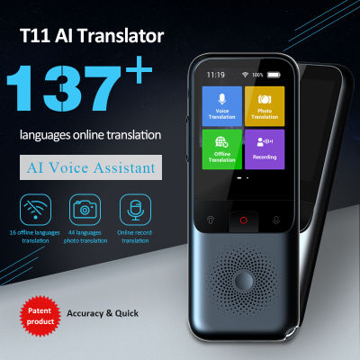 T11แปลด้วยเสียงอัจฉริยะ,การบันทึกการแปลภาพถ่าย WIFI เครื่องแปลภาษาปัญญาประดิษฐ์ Goo-Gle