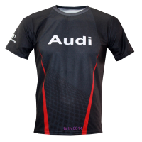 Racing 2023！New！Sport Audi T-shirt Size S-5XL High quality products （Freeprinting of names）