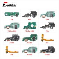 ขั้วต่อพอร์ตชาร์จชิ้นส่วนบอร์ด Flex Cable ไมโครโฟนสําหรับ Vivo Y53s Y53 Y53i Y52 Y52s Y51 ธ.ค. 2020 Y51A Y51s Y50t Y50