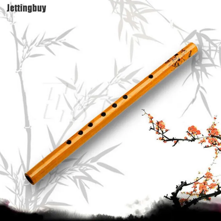 Jettingbuy Nhạc Cụ Trung Quốc Sáo Trúc Dizi Thủ Công Truyền Thống Với Tông Màu G