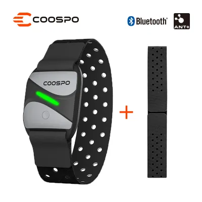 CooSpo HW807 HRV Monitor Armband Optical Outdoor Fitness Sensor บลูทูธ5.0 ANT IP67วิ่งขี่จักรยานสำหรับ Wahoo