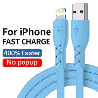 20W 6A Fast Charge Liquid Silicone Cable Quick Charger USB Lightning Cable For iPhone 14 13 12 11 Pro Max Plus XR X XS Data Line