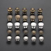 10pcs Metal Knob w/screw Round Multi-ridged Ring Pull Mini Handle 10/12mm Bronze/Silver Bulge Button Chest Drawer Decor Kitchen Door Hardware