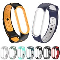 Silicone Straps For Xiaomi Mi Band 6 5 4 3 Smart Watch Strap Replacement Bracelet For Xiaomi Band 5 6 MiBand 4 3 Wrist Strap Smartwatches