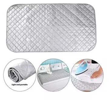 Iron Pad Ironing Mat Portable Travel Ironing Blanket Thickened Heat  Resistant Ironing Pad Cover