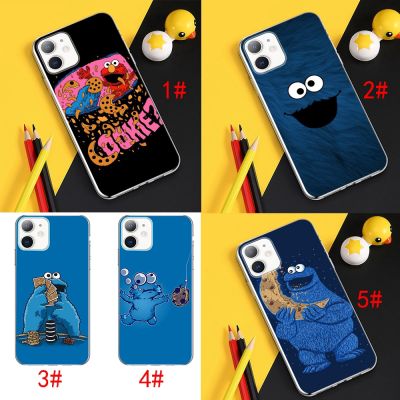 Case for iPhone 11 Pro XS Max X XR 8 7 6 6S Plus L23 Elmo Cookie Monster Cover