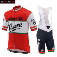 Men 2020 hot road retro cycling jersey La Casera Bahamontes team bike wear clothing biking racing jersey MTB cycling clothing