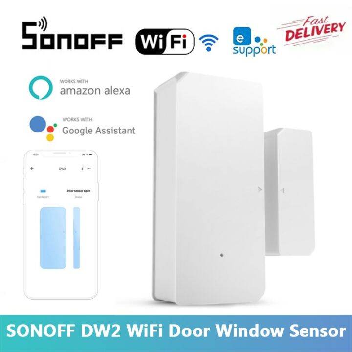 Sonoff Dw2 Wifi Door Window Sensor Open Closed Wireless Detectors Ewelink App Alert 6898