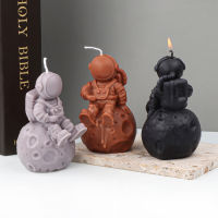 3D Silicone Astronaut Shaped Candle Mold DIY Lunar Human Body Molds Soap Resin Chocolate Ice Cube Mould Home Decor