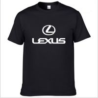 Mens Lexus Car Logo Tshirt Male Solid Colour Cotton T Shirts Hip Hop Men