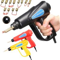 HOT Plastic Welder Heat Gun Hot Stapler Plastic Welding Machine Bumper Soldering Iron Staples Bumper Repair Car Tools Kit