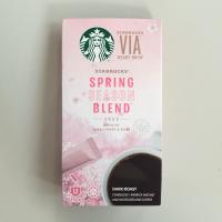 ลิมิเต็ด  ล่าสุด กาแฟสตาร์บัคส์ spring  season  2023 starbucks via coffee ของใหม่แท้จากshopค่ะ bbf 10/2023