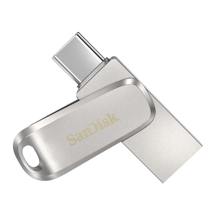 sandisk-ultra-dual-drive-luxe-usb-type-c-64gb-sdddc4-064g-g46-แฟลชไดรฟ์-ไดร์ฟ-otg-สำหรับ-โทรศัพท์-แท็บเล็ต-tablet-ipad-pro-รับประกัน-โดย-synnex-5-ปี