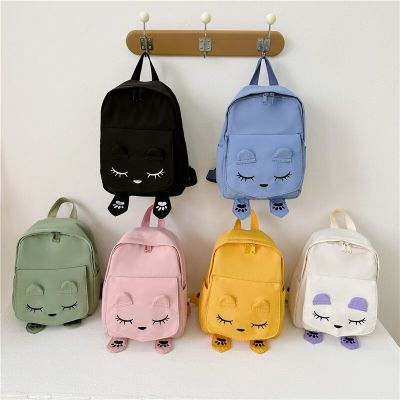 Cute Cartoon Cat Backpacks for Children Travel Shoulder Bags Birthday Gifts Kids School Bag Girls Boy Backpack Mochila Hombre