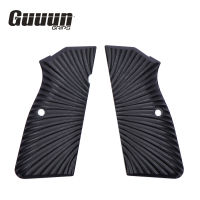 Guuun G10 Grips สำหรับ Browning Hi Power และ Tisas รีเจ้นท์ BR9 Sunburst Texture