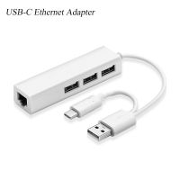 【discount】 The Auto Zone อะแดปเตอร์อีเธอร์เน็ต Type-C 3 USB C Naar Ethernet RJ45 Lan อะแดปเตอร์โตชิบา Gigabit อินเทอร์เน็ตสำหรับ Macbook Pro Air Type C Hub