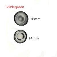 IR 1W 3W High Power LED lens 14mm 16mm 120degree lens with black holder For IR CCTV DIY