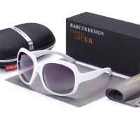 BARCUR แว่นตากันแดดผู้หญิงวินเทจแว่นกันแดดโพลาไรซ์ไล่ระดับสีแบบดั้งเดิม Gafas Oculos เดอโซล Masculino Fnhg