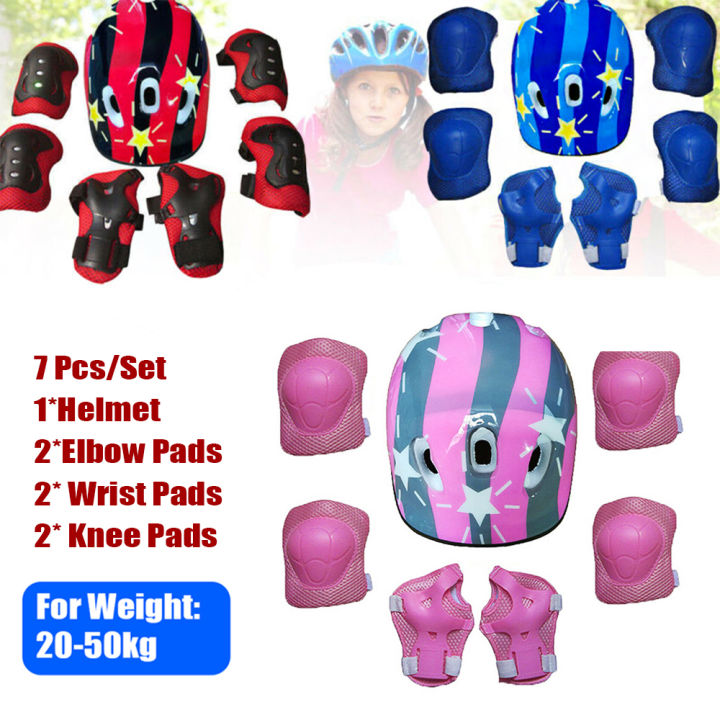 kids-rollerblading-protective-gear-set-safety-helmet-wrist-elbow-knee-pads-for-child-cycling-skating-skiing-skateboard-scooter