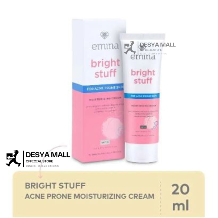 EMINA Bright Stuff Acne Prone Skin Moisturizing Cream 20mL Lazada