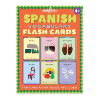 eeBoo  Spanish Flash Cards (3ED) บัตรคำศัพท์ภาษาสเปน