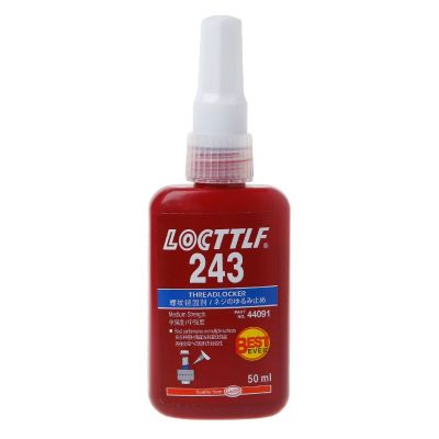 Ready Stock 243 Medium Strength Thread Lock Adhesive Glue Multi-purpose Use 50ML