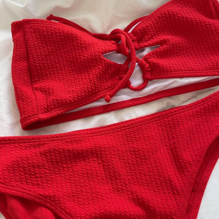 redhood-bikini-บิกินี่-ชุดว่ายน้ำ-บิกินี่-วันพีซ-ชุดว่ายน้ำเอวสูง-บิกินี่เอวต่ำ