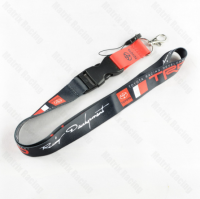 สายห้อยคอ แต่ง โตโยต้า ทีอาร์ดี ดำแดง TRD Logo Cellphone Lanyard JDM Toyota Racing Keychain ID Card Holder Keyring Car