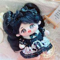 20cm Cute Doll Accessories White Black Dress Headwear Halloween Cartoon Clothes Set Jackson MINJI HAERIN Fans Gift