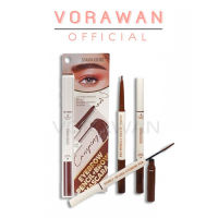 SIVANNA COLORS ซีเวนน่า คัลเลอร์ส DOUBLE-HEADED EYEBROW PEN HF948 ดินสอเขียนคิ้ว+มาสคาร่าคิ้ว 2IN1 คิ้วสวยจบในแท่งเดียว