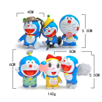 ใหม่ ? โมเดล (ชุด 6 ชิ้น) ตั้งโต๊ะ การ์ตูน Doraemon ชุด โดเรมอน ผจญภัย ขนาด 4-6 ซม. ของสะสม โมเดล ตั้งโต๊ะ ของขวัญ วันเกิด ฟิกเกอร์ การ์ตูน