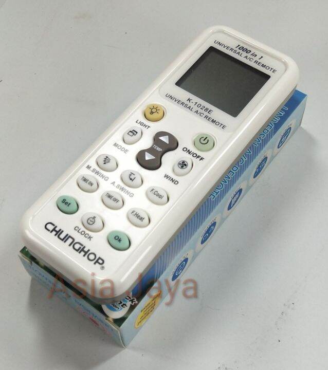 Chunghop K1028E Universal AC Remote / Remot Chunghop K1028E Lazada Indonesia