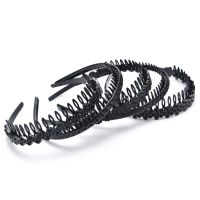 【cw】 1PCS BlackWaterHair Hoop Headband forHairbands Non-slip Bezel Sport Yogo Korean Hair Accessories Gift