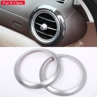 แหวนโครงท่ออากาศออกช่องระบายอากาศเครื่องปรับอากาศข้างรถยนต์สำหรับ Mercedes Benz E Class W213 2016 2017 2018อุปกรณ์ตกแต่งภายใน