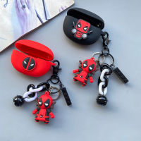 Deadpool ไดโนเสาร์สำหรับ Beats Studio,2ชิ้นเคสหูฟังซิลิโคนไร้สายหูฟังบลูทูธเคสนิ่ม