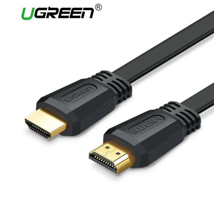 สินค้าขายดี-ugreen-50821-สาย-hdmi-4k-m-m-hdmi-cable-ความยาว-5m-สายแบน-พร้อมส่งจ้า-ที่ชาร์จ-แท็บเล็ต-ไร้สาย-เสียง-หูฟัง-เคส-ลำโพง-wireless-bluetooth-โทรศัพท์-usb-ปลั๊ก-เมาท์-hdmi-สายคอมพิวเตอร์