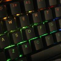 สีดำสีขาว Pbt คู่ Backlit 104กุญแจหมวกแก็ปโปร่งแสงรองเท้าฟุตบอลสำหรับ Corsair K70 K65 K95 Rgb Mechanical