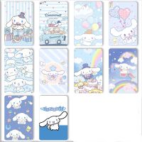 ♗✜ A Set of Ten Cartoon Sanrio Stickers Kulomi Yugui Dog HD Crystal Card Stickers Decorative Meal Card Bus Card Bank Card