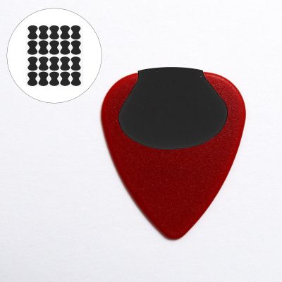 20 Pcs Anti-slip Stickers Paddles Guitar Pick Grip Cork Keychain Supplies Bass Supply EVA Self-adhesive Grips Guitar Bass Accessories