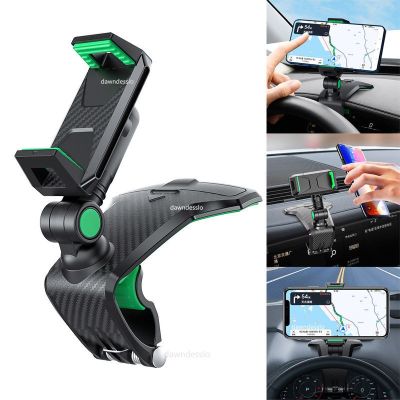 Car Cell Phone Support 1260 Degree Rotatable Dashboard Phone Number In The Car Phone Holder For 7 Inch Xiaomi Mobile Phone Stand Car Mounts