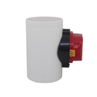 HAVC Electric Damper Check Valve 75110160 Air Duct Volume Control Valves For Ventilation 24V 12V 220V PVC Plastic