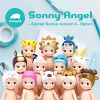 Sonny Angel Blind Box Animal Series 4 Mini Figures Cartoon Character Toy Lovely Cartoon Surprise Box Guess Bag Cute Special Box