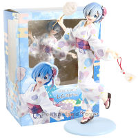 Re:Life in a different world from zero Rem Yukata Ver. PVC Figure Collectible Model Toy