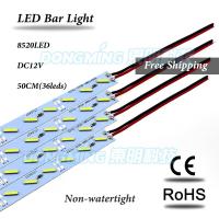 [ขายดี] 5ชิ้นไม่กันน้ำ PCB สีขาว/สีขาวอบอุ่น12V 50ซม. แถบไฟ Led 36led นำ Luces แถบไฟ8520