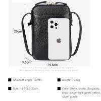 Womens Small Crossbody Bags Women Soft Leather Shoulder Messenger Bag Designer Ladies Cell Phone Pocket Purse Simple Handbag