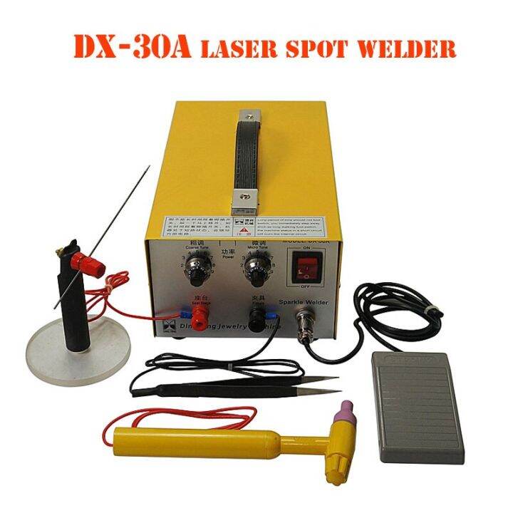 Dx A Handheld Laser Spot Welder W Laser Welding Machine V For Platinum Gold Silver And