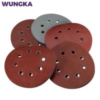 ✥ 20pcs 125mm Sanding Discs 8 Hole Hook Loop Sandpaper 40Grit-3000Grit Paper Abrasive Polishing Tools