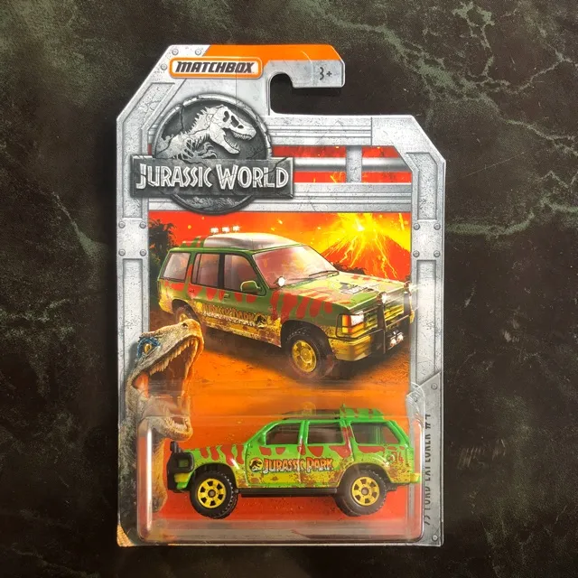 jurassic park ford explorer toy